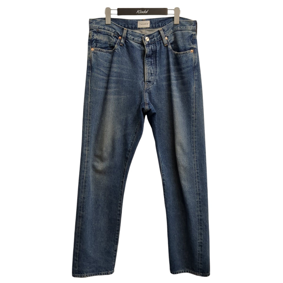TANAKA(タナカ) WORK JEAN TROUSERSダブルニーデニムパンツST-48