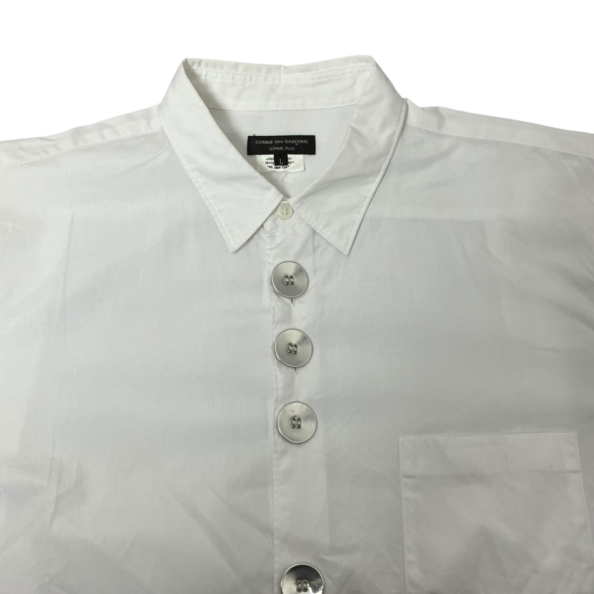 COMME des GARCONS HOMME PLUS　デカボタン シャツ COMME des GARCONS HOMME PLUS(コムデギャルソンオムプリュス) 21SS