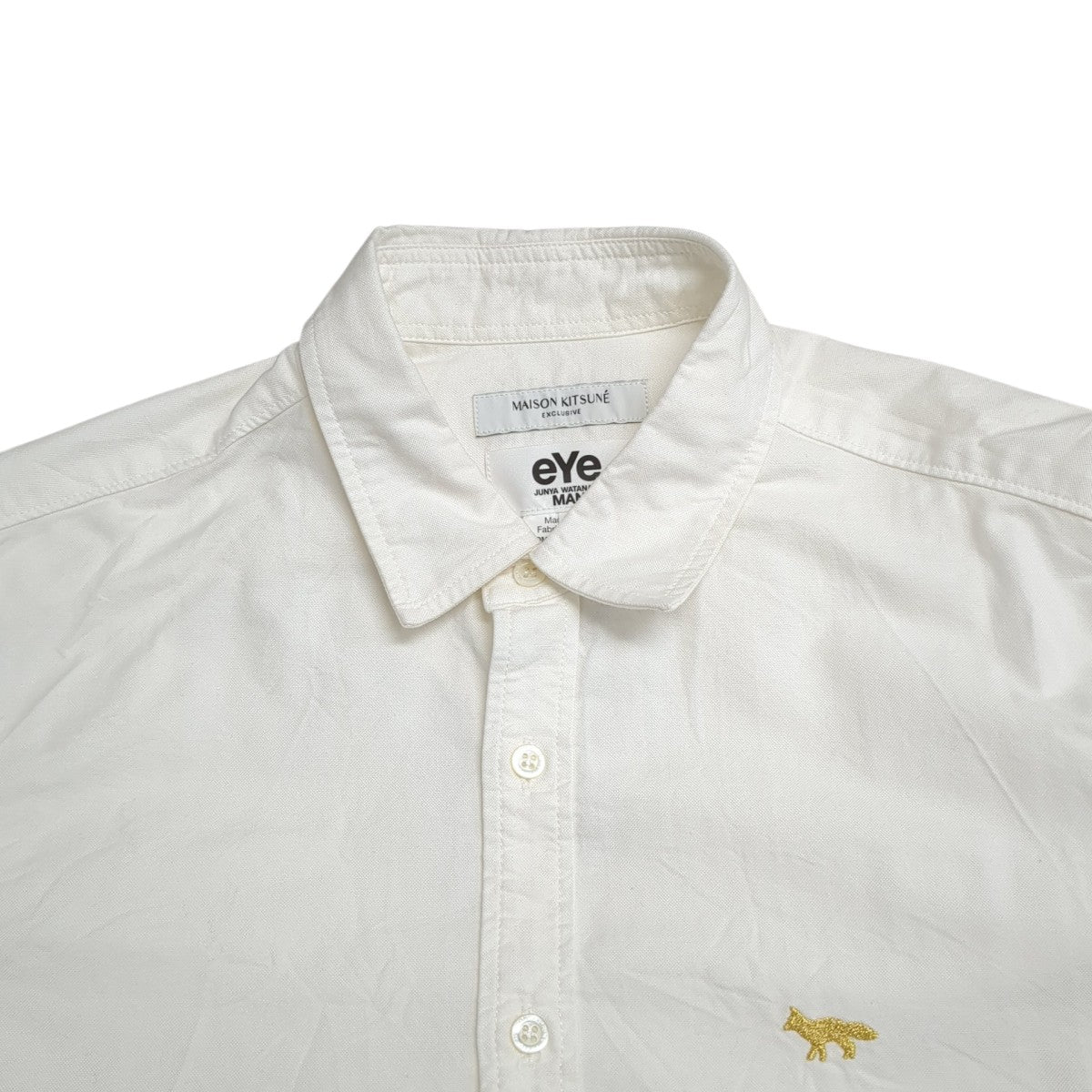 COMME des GARCONS JUNYAWATANABEMAN×MAISON KITSUNE 24SSシャツWM-B905 古着・中古-3枚目のアイテム画像
