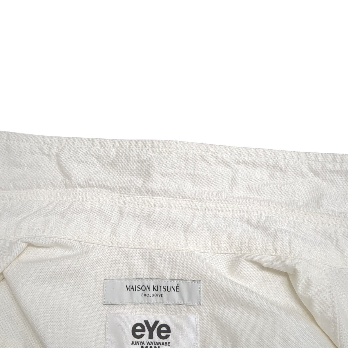 COMME des GARCONS JUNYAWATANABEMAN×MAISON KITSUNE 24SSシャツWM-B905 古着・中古-6枚目のアイテム画像