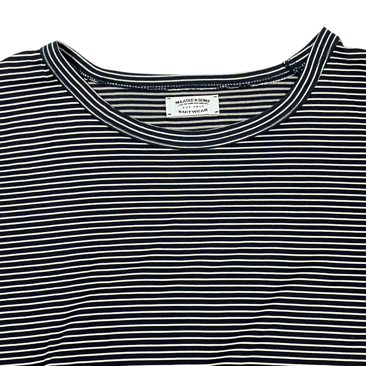 MAATEE＆SONS 25SSSILK S SLEEVE LOOSE TEETシャツMT5103-0814 古着・中古-3枚目のアイテム画像