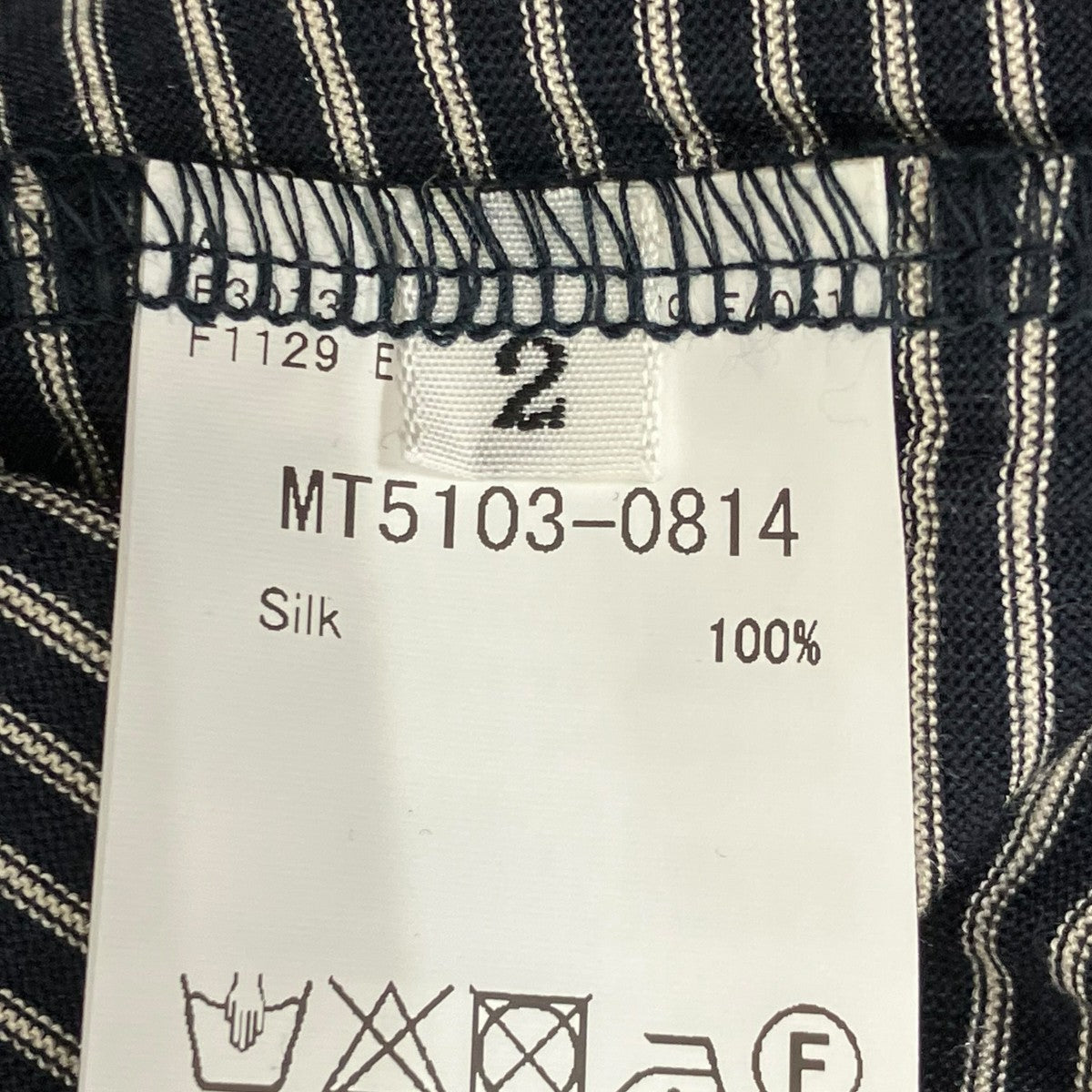 MAATEE＆SONS 25SSSILK S SLEEVE LOOSE TEETシャツMT5103-0814 古着・中古-6枚目のアイテム画像