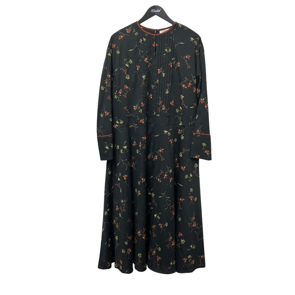 CLANE ドレスフラワーピンタックワンピース11112-5092 古着・中古-1枚目のアイテム画像