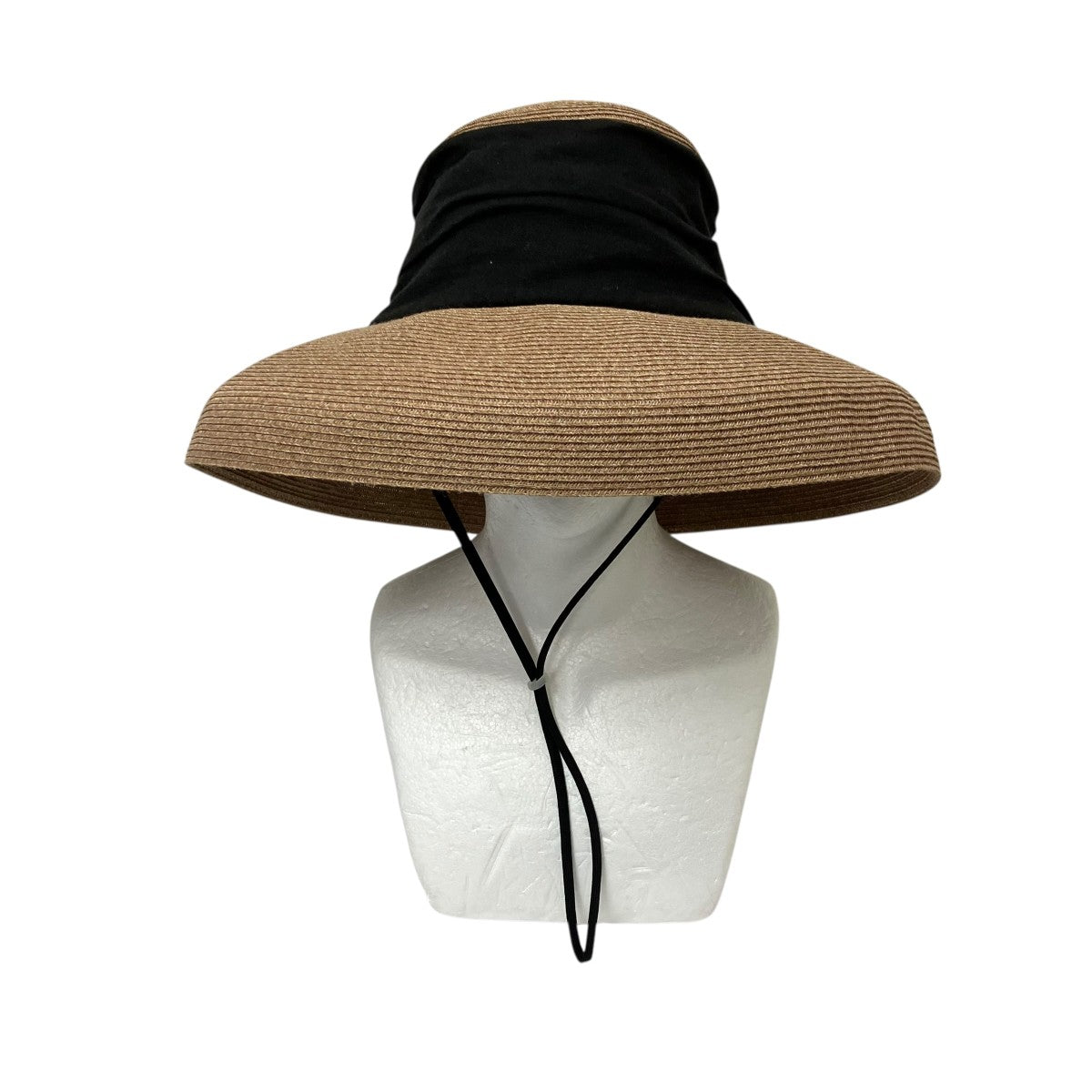 美品【THE9SHOP】SUMMER HAT 2022（ブラック）サマーハット THE9SHOP(ザナインショップ) 丸めて洗える SUMMER HATハット ブラック