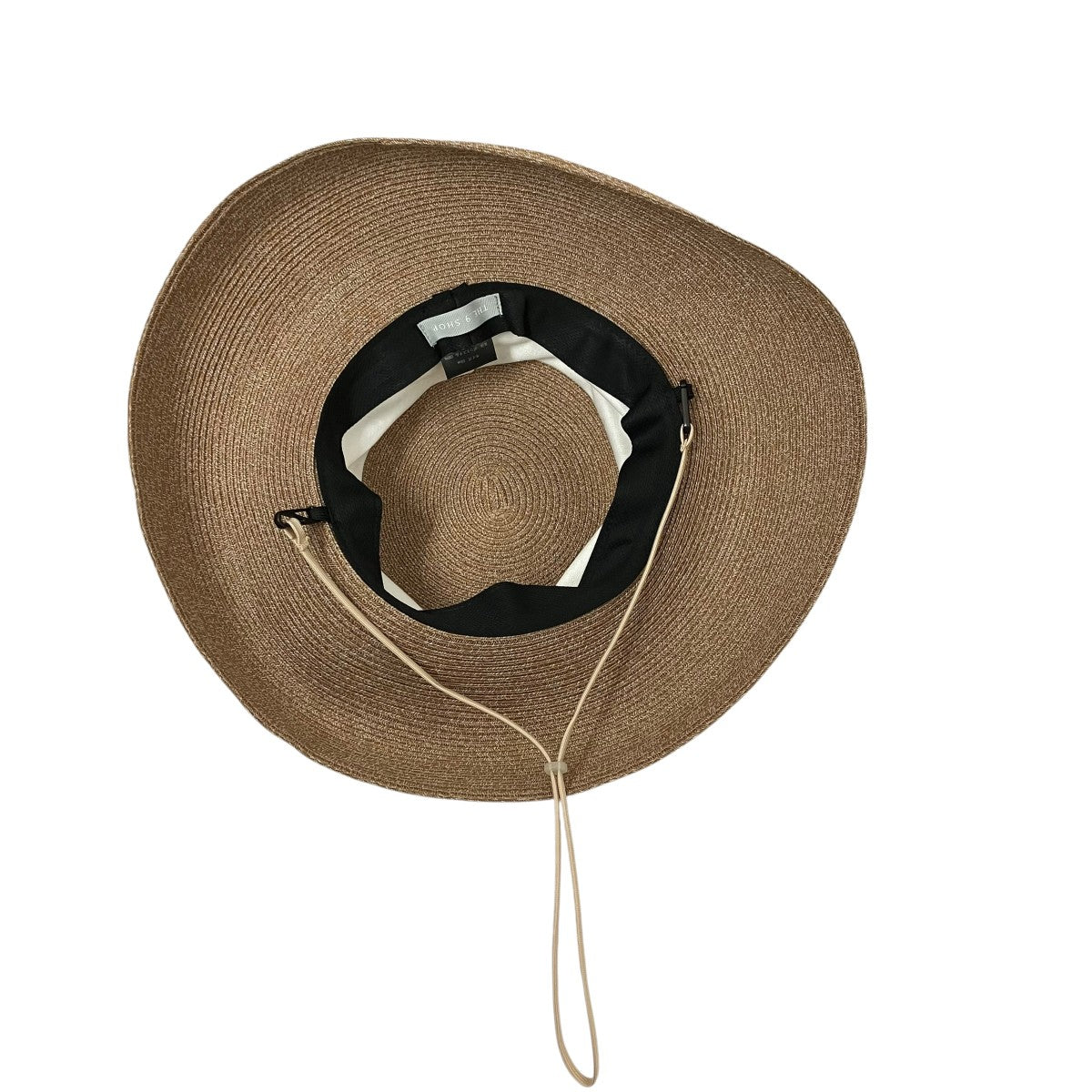 【ちびぱち様限定‼︎】THE9SHOP 丸めて洗えるSUMMERHAT白 THE9SHOP(ザナインショップ) 丸めて洗えるSUMMERHATハット ホワイト