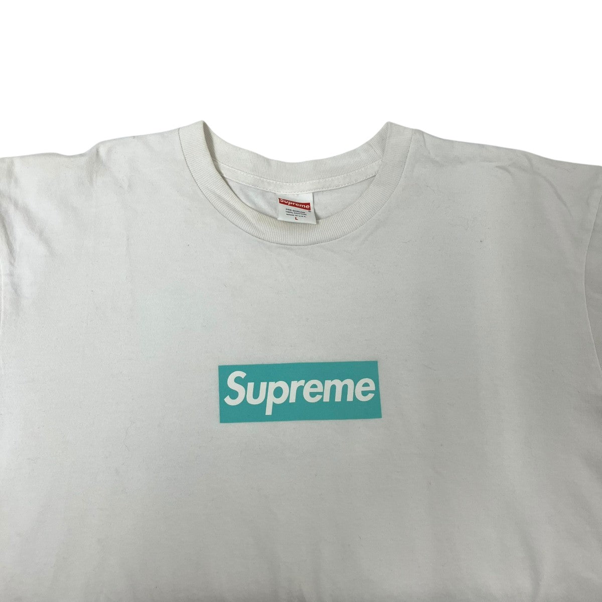 Supreme×Tiffany ＆ Co． 21AWBox LogoＴシャツ 古着・中古-3枚目のアイテム画像