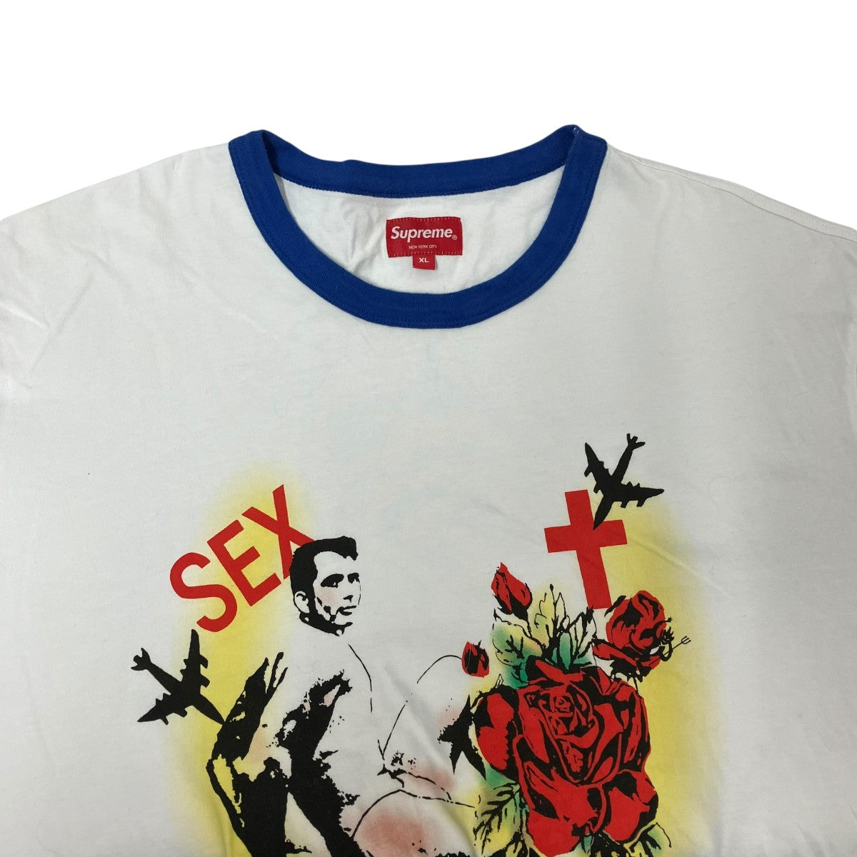 Supreme 23SSSex In Heaven Ringer TeeＴシャツ 古着・中古-3枚目のアイテム画像