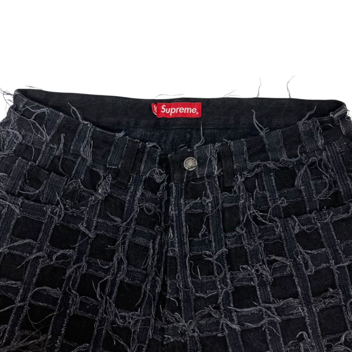 Supreme Frayed Patchwork Baggyショートパンツ 古着・中古-3枚目のアイテム画像