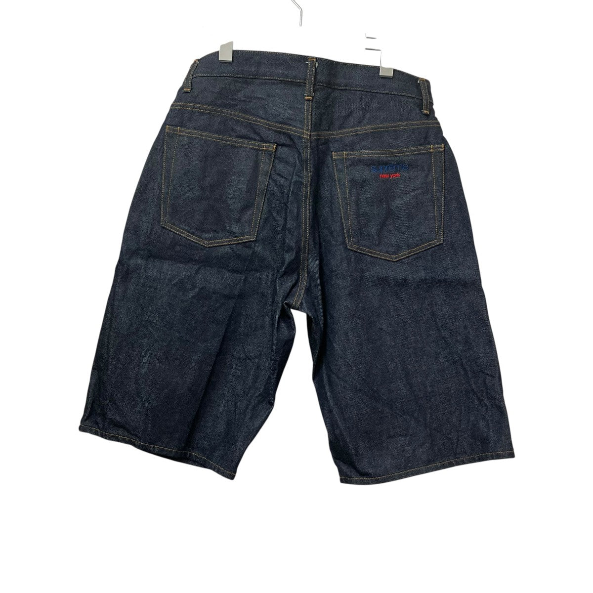 Supreme Rigid Baggy Selvedge Denim Shortショートパンツ 古着・中古-2枚目のアイテム画像