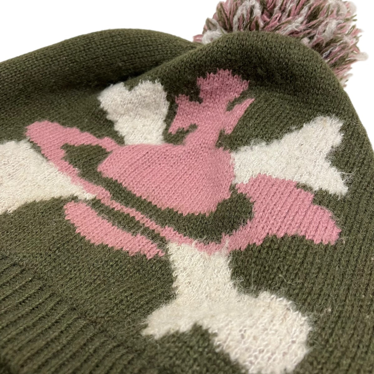 Vivienne Westwood(ヴィヴィアンウエストウッド) ニット帽 グリーン