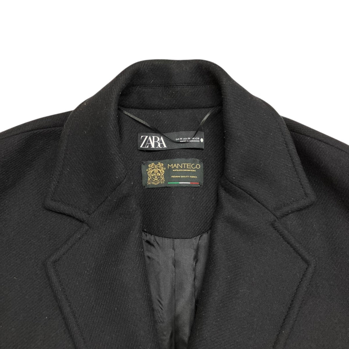 ZARA×MANTECO コート ブラック サイズ M｜【公式】カインドオル