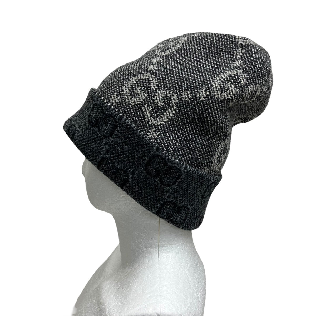 GUCCI(グッチ) ニット帽 グレー サイズ M｜【公式】カインドオル