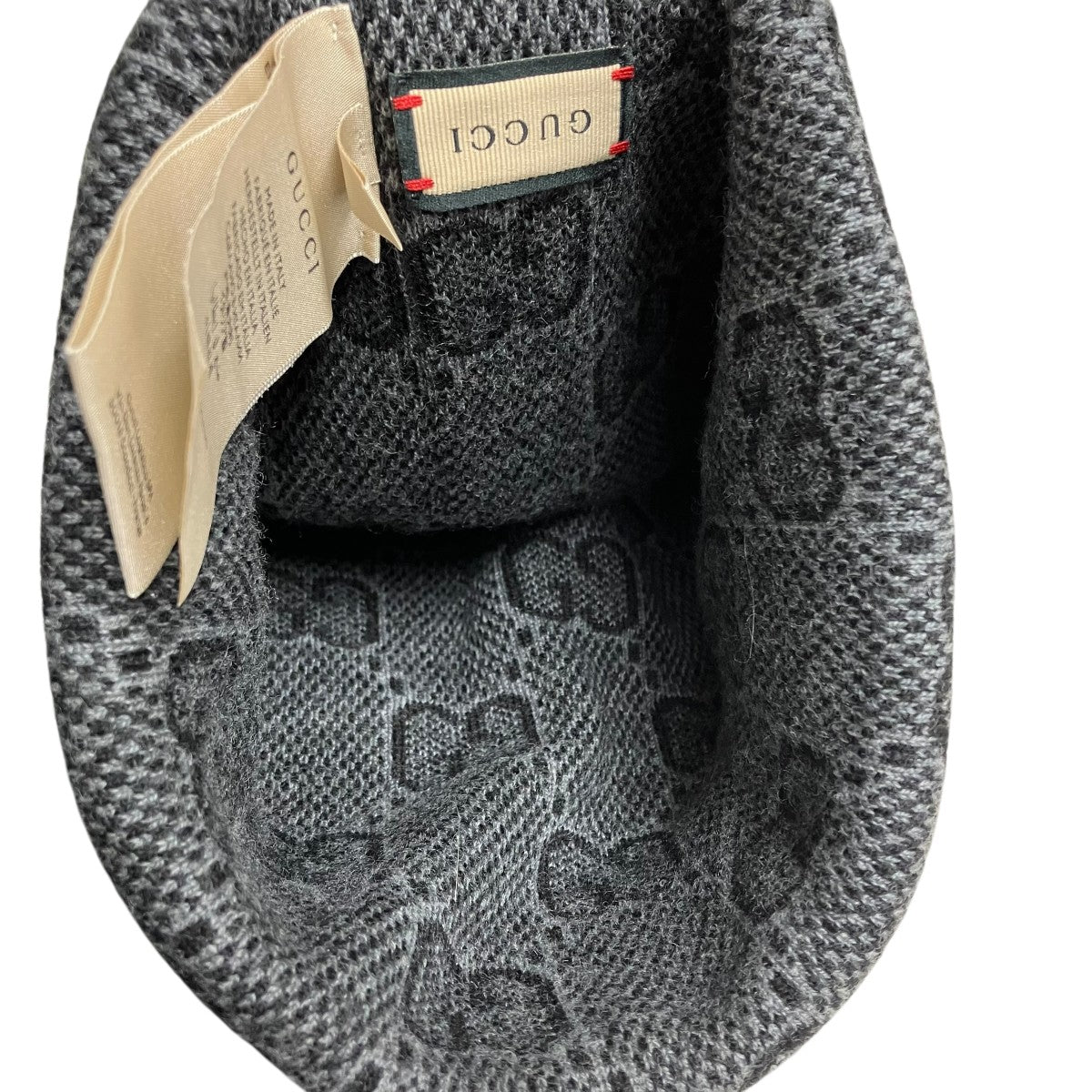GUCCI ニット帽 古着・中古-6枚目のアイテム画像