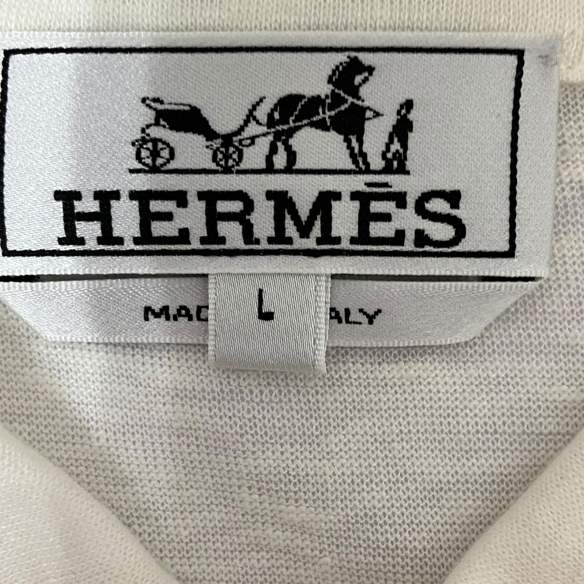 HERMES ポロシャツ 古着・中古-6枚目のアイテム画像