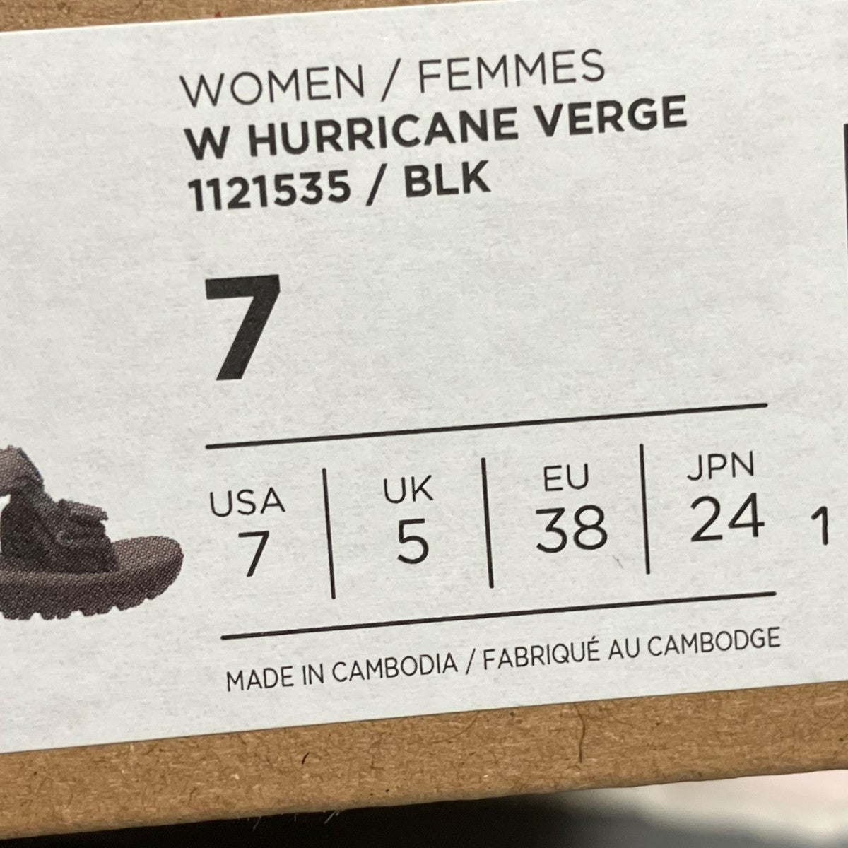 TEVA HURRICANE VERGEサンダル61-33-0497-417-19-18 古着・中古-9枚目のアイテム画像