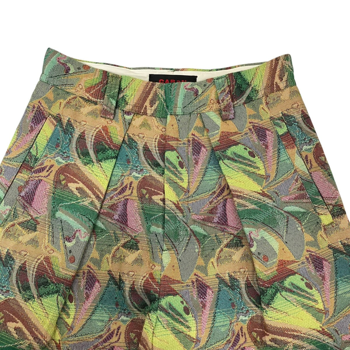 CABaN(キャバン) ジャカード 1タックワイドパンツ39-04-31-04002 39-04