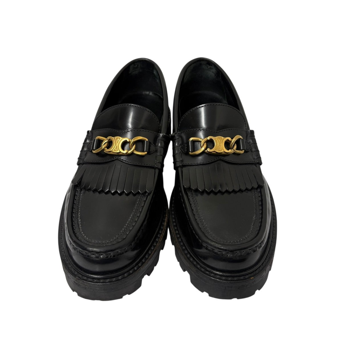 CELINE 23AWトリオンフ マーガレット タッセルローファーFA 1201 古着・中古-5枚目のアイテム画像