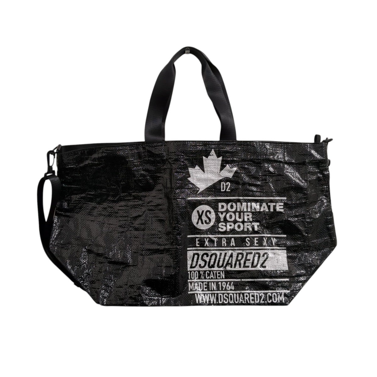 DSQUARED ディースクエアード トートバッグ レディース 【古着】【中古】 DSQUARED2(ディースクエアード) トートバッグ ブラック｜【公式