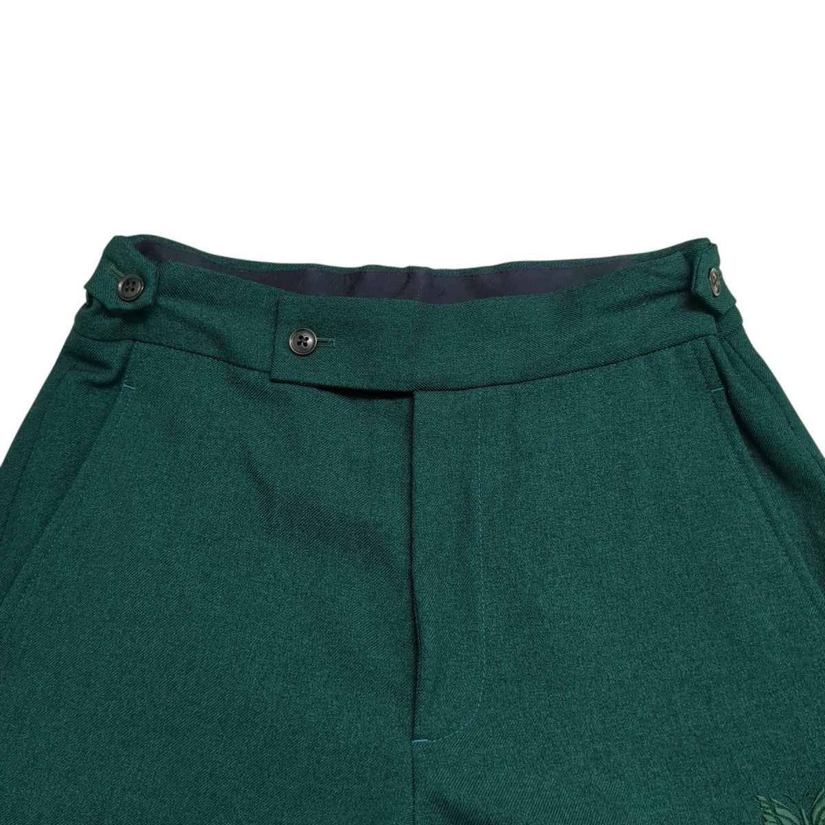 Needles×STUDIOUS パンツIN414 IN414 グリーン サイズ XS｜【公式