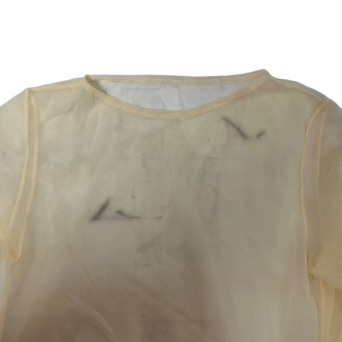 YOHJI YAMAMOTO シアートップスカットソーFC-T36-699 古着・中古-4枚目のアイテム画像