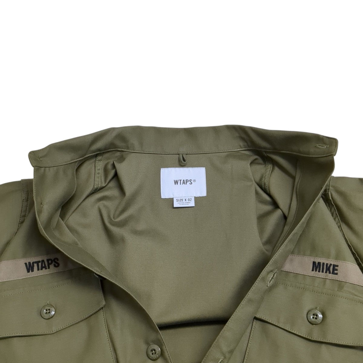 WTAPS 24AWジャケット242WVDT-SHM01 古着・中古-4枚目のアイテム画像