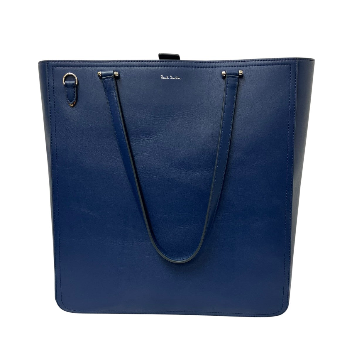 Paul Smith ストライプ トートバッグ ネイビー 美品 Paul Smith オール