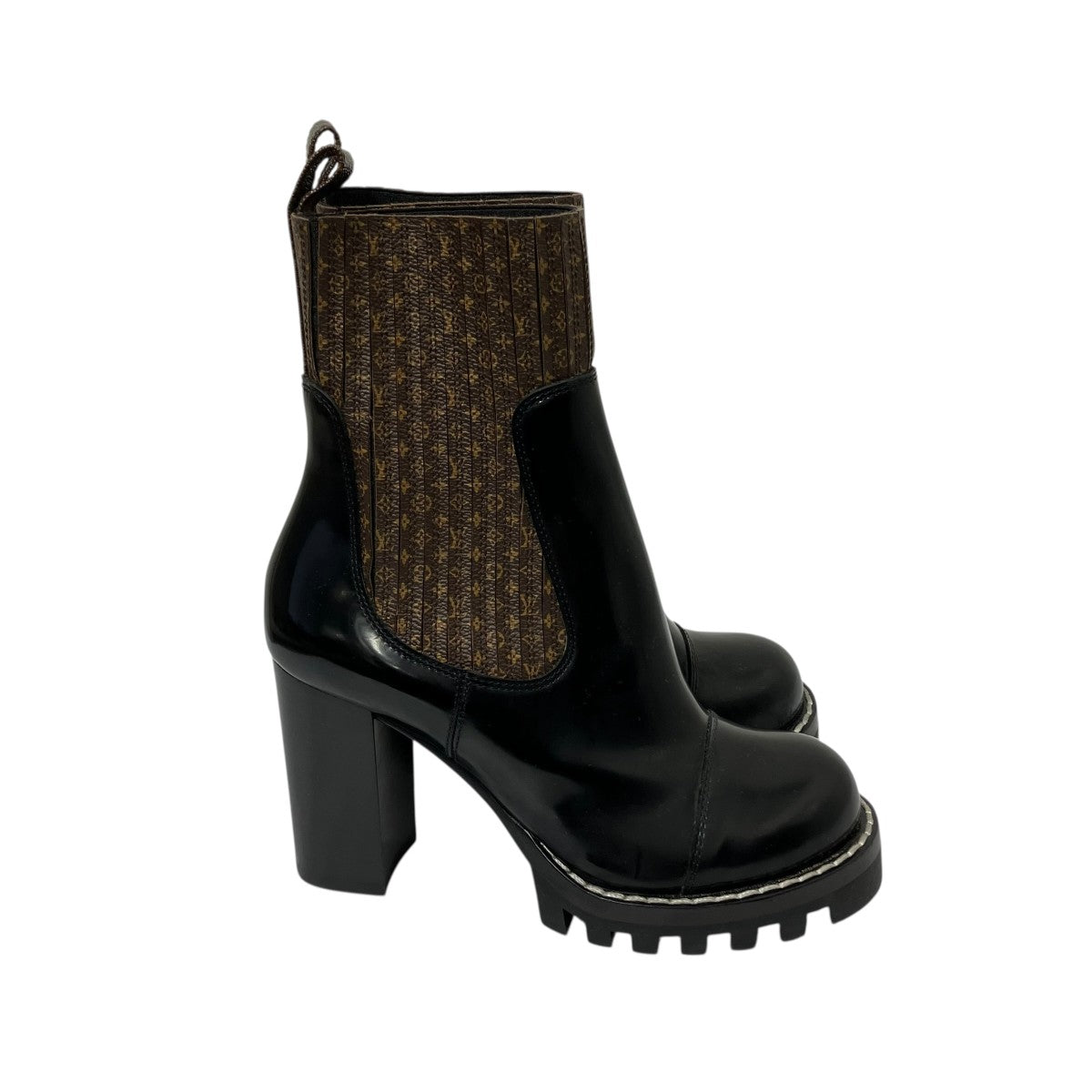 LOUIS VUITTON サイドゴアブーツ 古着・中古-4枚目のアイテム画像