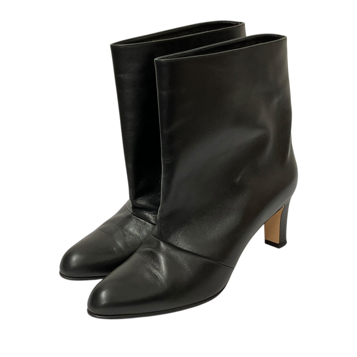 【NEBULONI E. /ネブローニ】37サイズ ポインテッドショートブーツ NEBULONIE(ネブローニ) ショートブーツ ブラック サイズ 37｜【公式