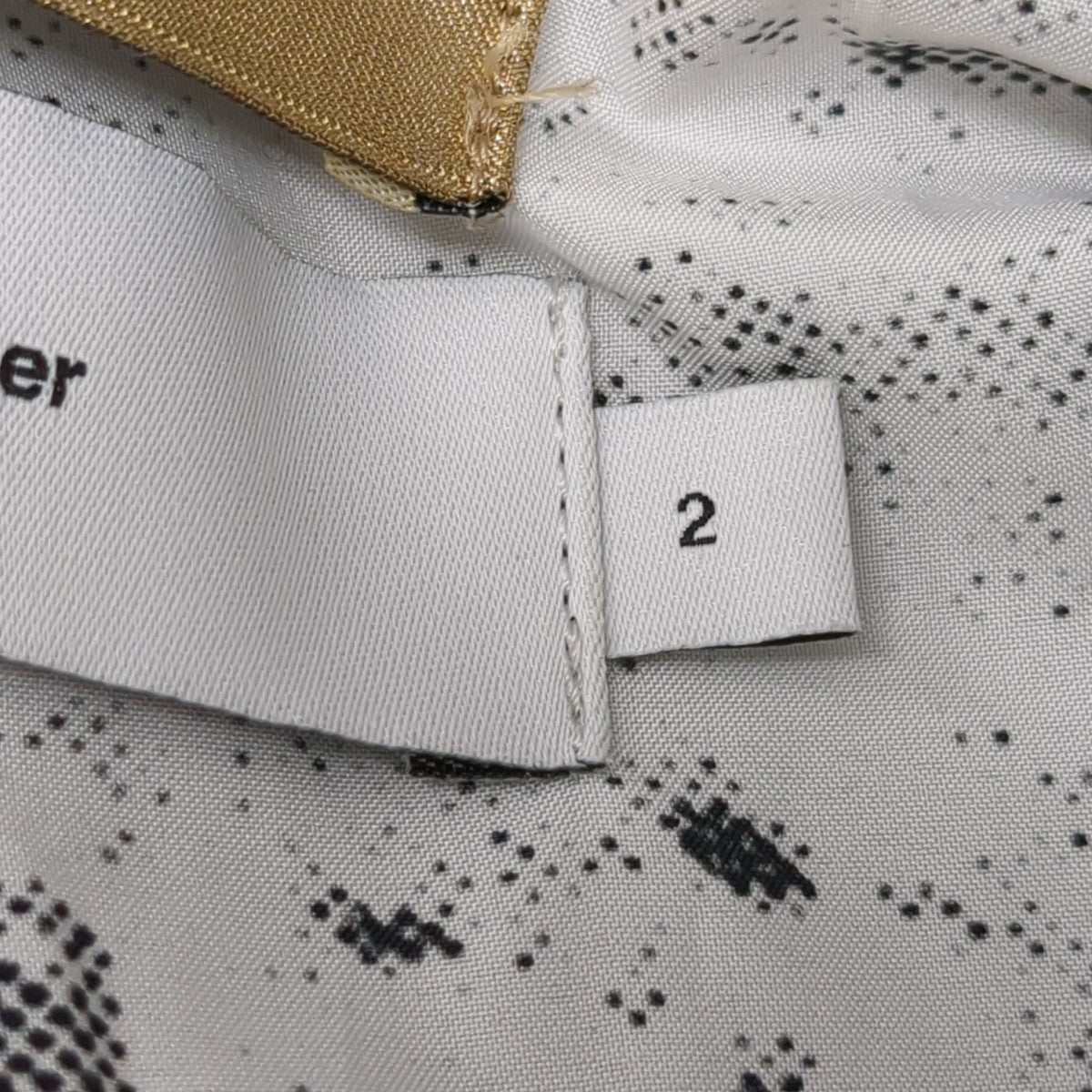 Graphpaper×FUTUR ダブルブレストコートGM194-10701 古着・中古-7枚目のアイテム画像