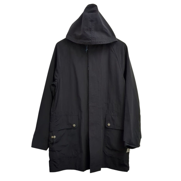美品 SASSAFRAS FALL LEAF BUD COAT WOOL M SASSAFRAS(ササフラス) Fall Leaf BUD COAT ネイビー サイズ XS