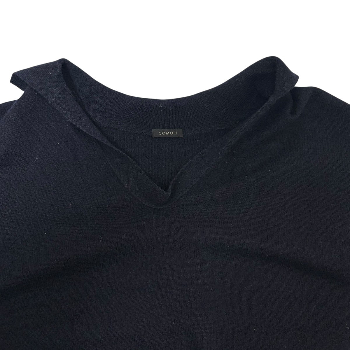 COMOLI(コモリ) ニットU03-06006 U03-06006 ネイビー サイズ -｜【公式