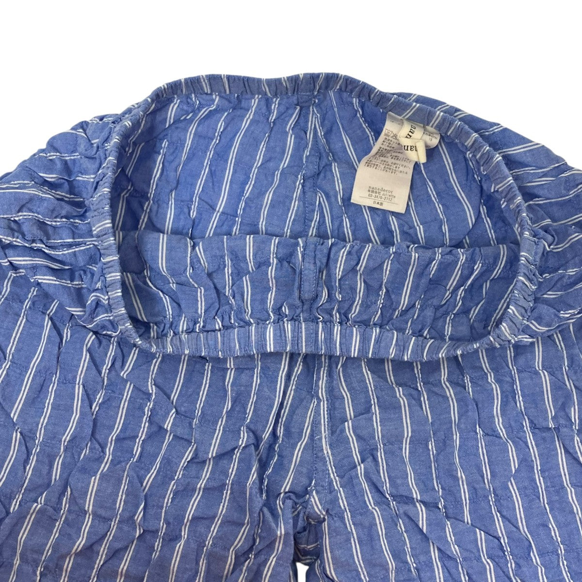 nanadecor パンツN25-03B161BL 古着・中古-4枚目のアイテム画像