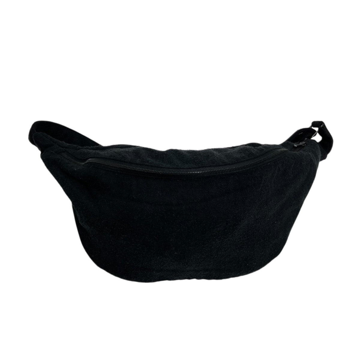 COMOLI(コモリ) 25SSシルクシェルポーチ巾着 ブラック｜【公式