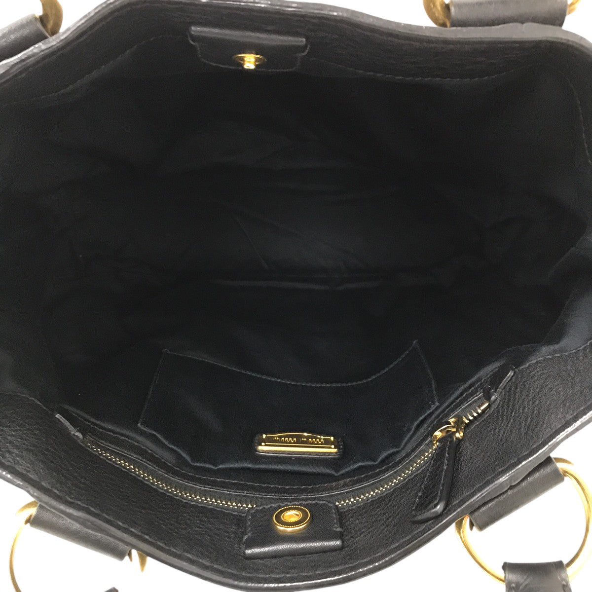 MIU MIU(ミュウミュウ) 2WAYハンドバッグRR1629 RR1629 ブラック