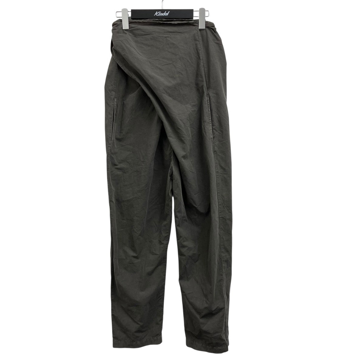 Organic cotton broadcloth wrapped pantsパンツ21CW11127-3
