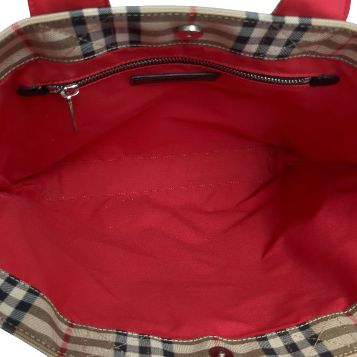 BURBERRY LONDON tote bagshoulder beige blackトートバッグ8017740 古着・中古-5枚目のアイテム画像