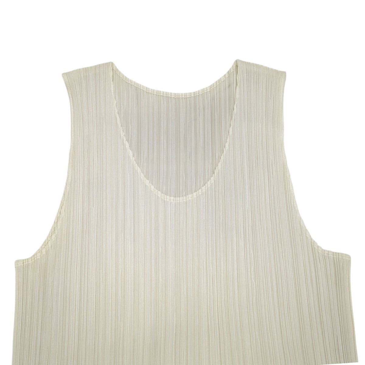 PLEATS PLEASE ノースリーブカットソーPP07-JK600 古着・中古-3枚目のアイテム画像