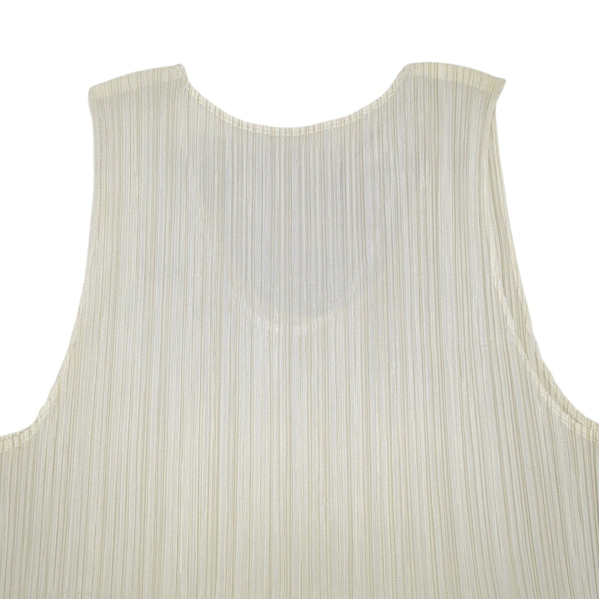 PLEATS PLEASE ノースリーブカットソーPP07-JK600 古着・中古-4枚目のアイテム画像