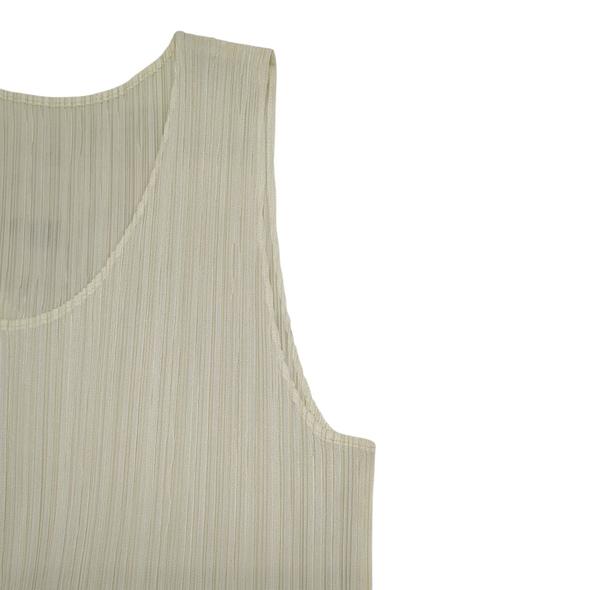 PLEATS PLEASE ノースリーブカットソーPP07-JK600 古着・中古-5枚目のアイテム画像