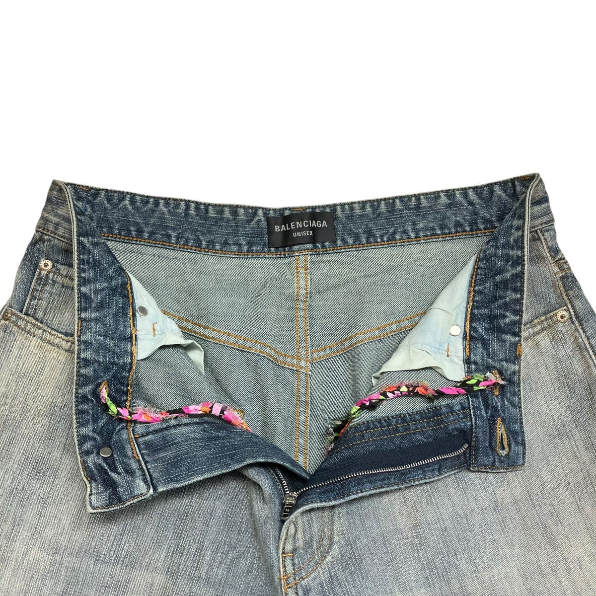 BALENCIAGA(バレンシアガ) Y2K BAGGYデニムパンツA09D 809360 TRW77