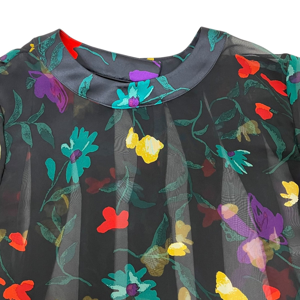 sacai(サカイ) 24SSFloral Print Pullover半袖ブラウス24-07296 24