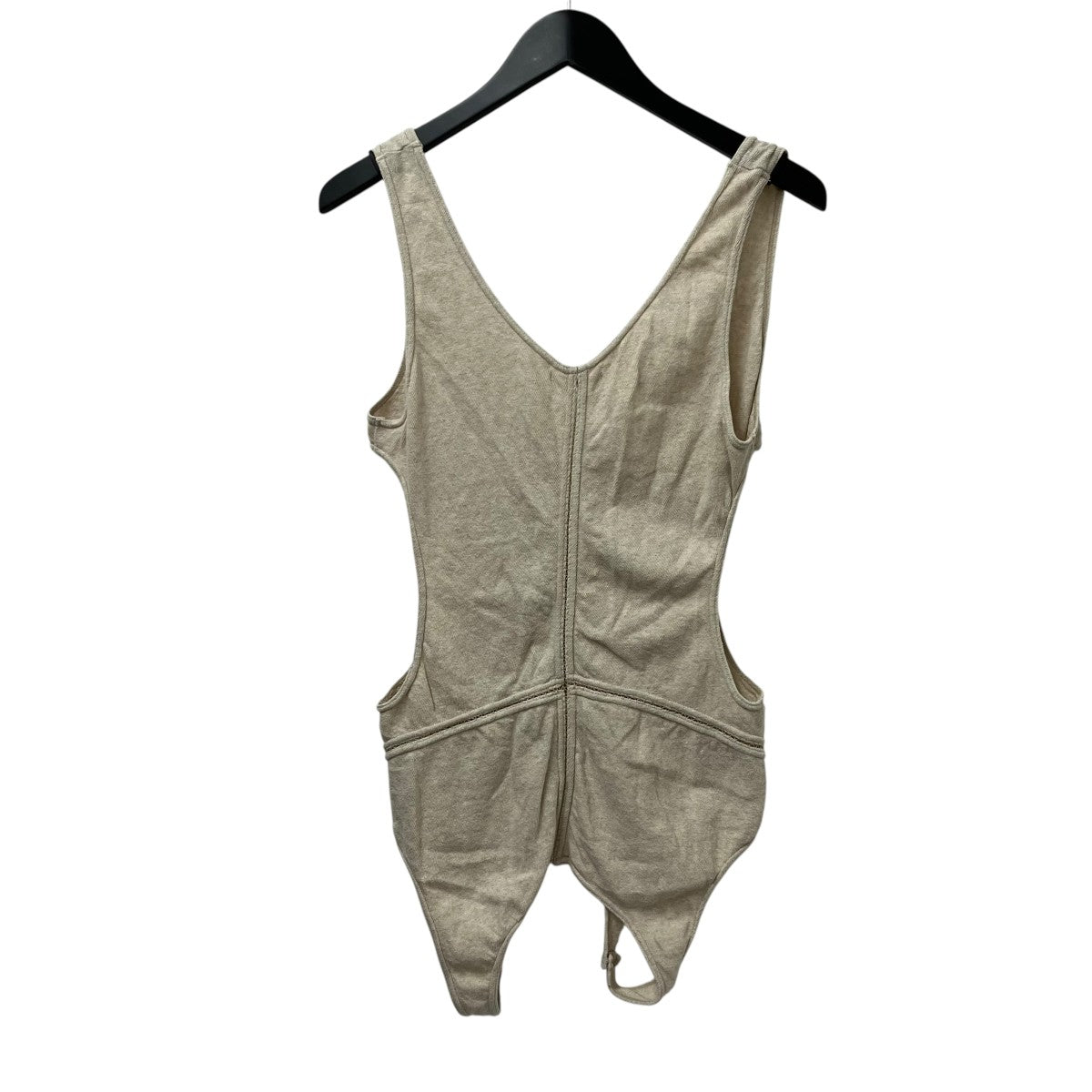 FUMIKA UCHIDA NEEDLE DRAWING GARTER TANKTOPタンクトップ 古着・中古-2枚目のアイテム画像