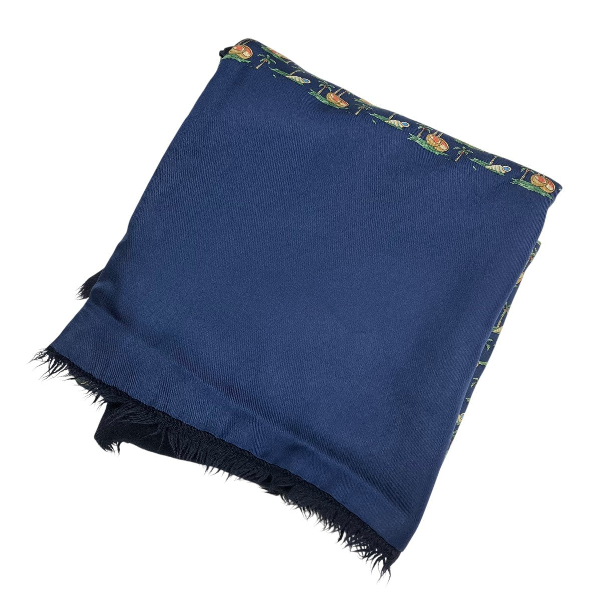 HERMES(エルメス) マフラー ネイビー｜【公式】カインドオルオンライン