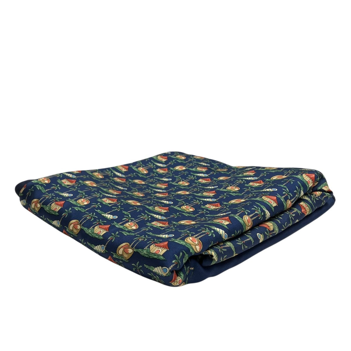 HERMES(エルメス) マフラー ネイビー｜【公式】カインドオルオンライン