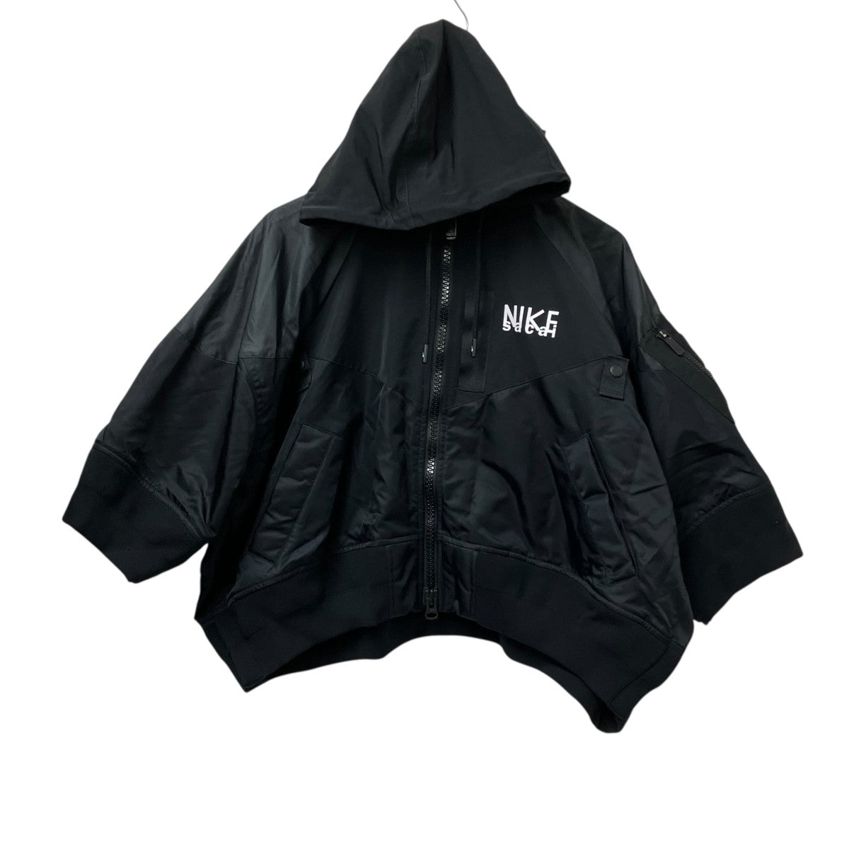 sacai×CarHartt キャンバスシベリアンコート 23-06740 ブラック サイズ