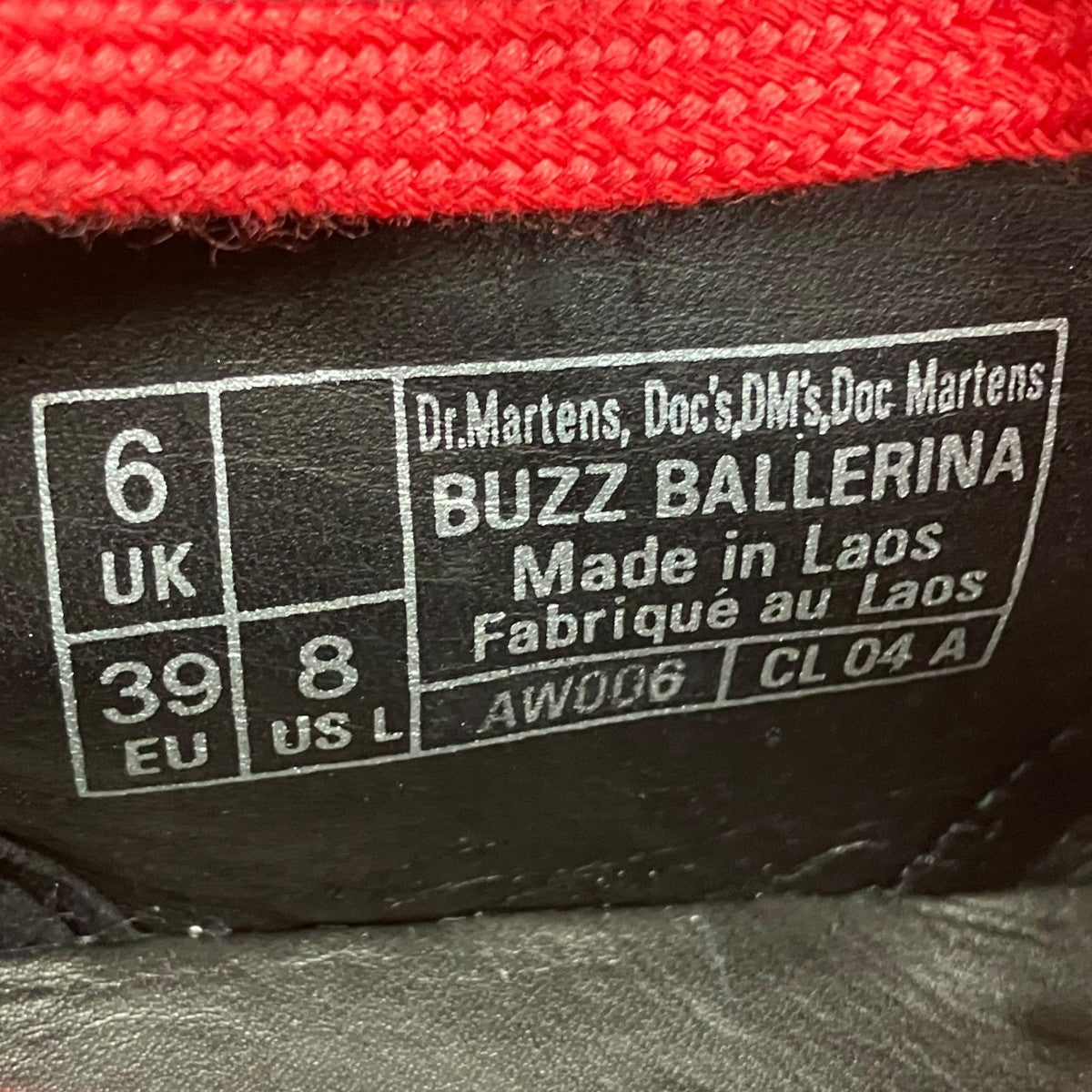 Dr．Martens レザーシューズ41611600 古着・中古-9枚目のアイテム画像