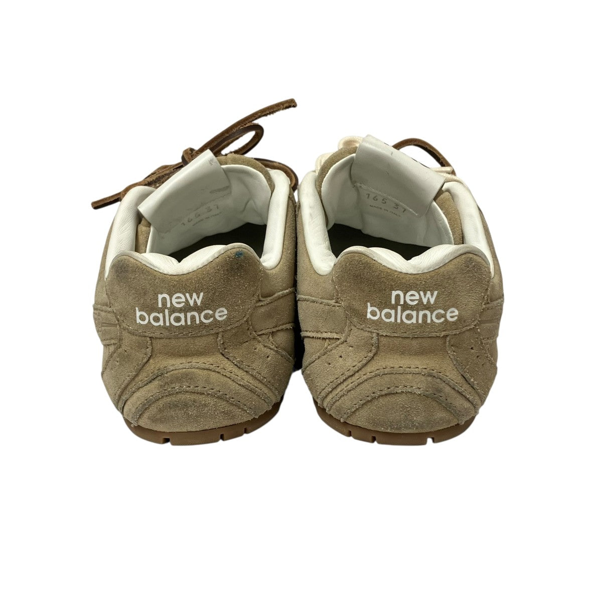 NEW BALANCE×MIU MIU スニーカー165 165 ベージュ サイズ 37｜【公式