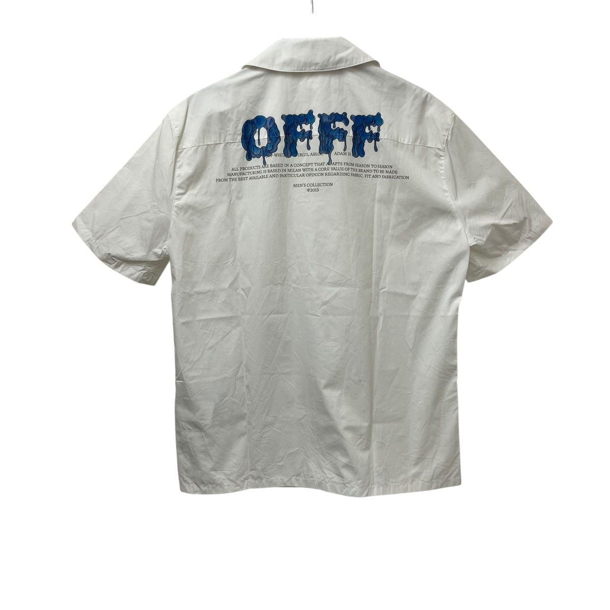 OFFWHITE 半袖シャツOMGA163S21FAB009 古着・中古-2枚目のアイテム画像