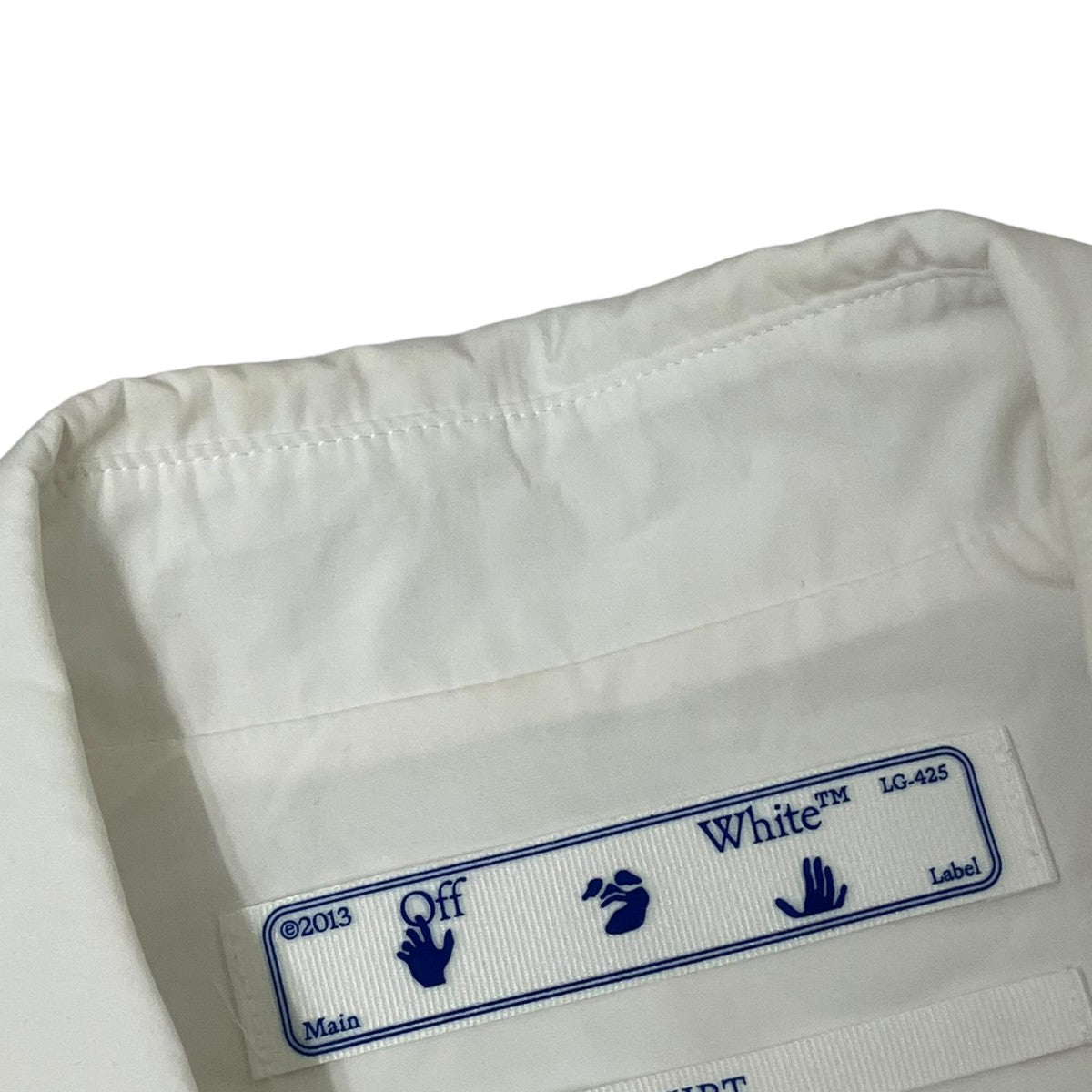 OFFWHITE 半袖シャツOMGA163S21FAB009 古着・中古-6枚目のアイテム画像