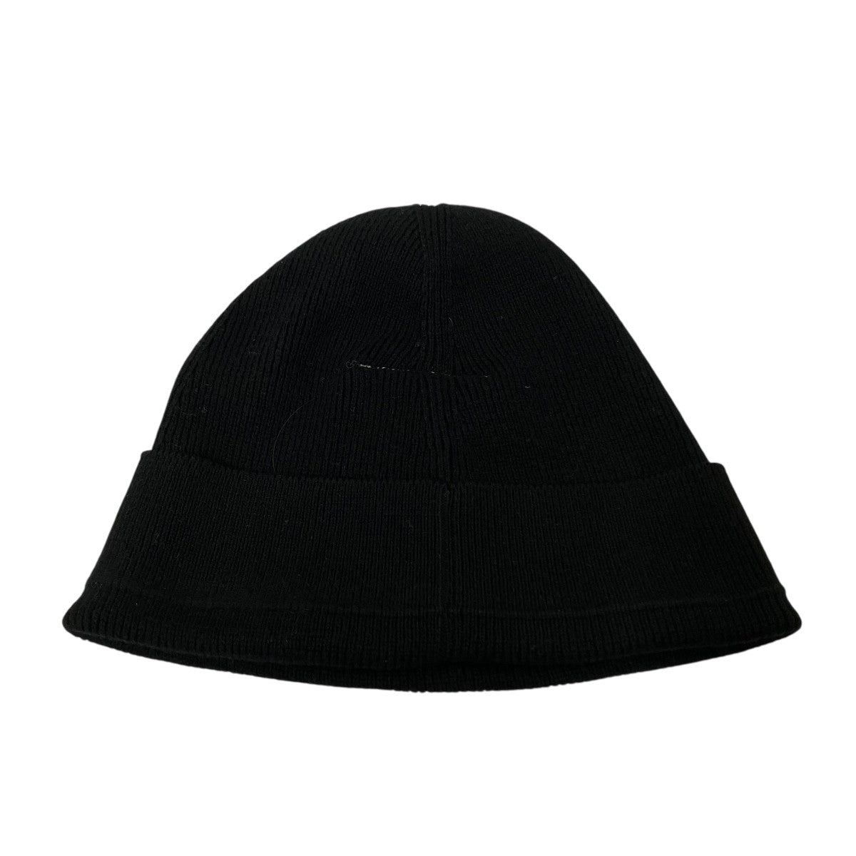 即完売黒　Maison Margielaマルジェラ　フォーステッチ ニット帽 即完売黒 Maison Margielaマルジェラ フォーステッチ ニット帽 メゾン
